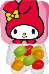 Драже KUROMI My melody со вкусом фруктового ассорти, 7г