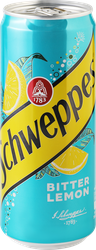 Изображение товара Напиток SCHWEPPES Bitter Lemon газированный, 0.33л