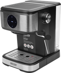 Изображение товара Кофеварка рожковая WELGOT Noir, 20 бар, 1100Вт, черная, Арт. CM8501TE-GS