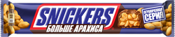 Изображение товара Батончик шоколадный SNICKERS Больше арахиса, 87г