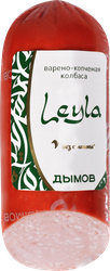 Изображение товара Колбаса копчено-вареная ДЫМОВ Лейла Сервелат из мяса кур, 330г