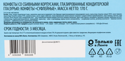 Конфеты суфлейные DELISSE со взбивным корпусом, глазированные кондитерской глазурью, 170г