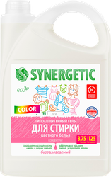 Изображение товара Гель для стирки цветного белья SYNERGETIC, 3,75л