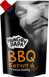 Изображение товара Кетчуп СЕМИЛУКСКАЯ ТРАПЕЗА Hungry Papa BBQ, 480г
