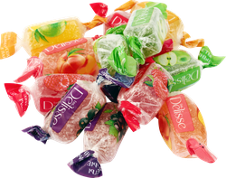 Изображение товара Конфеты желейные DELISSE в ассортименте, весовые