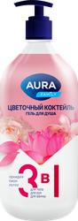 Изображение товара Гель д/душа AURA Цветочный коктейль