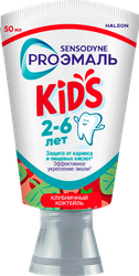 Зубная паста SENSODYNE дет ProЭмаль kids клубн.коктейль от 2 до 6л