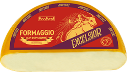 Сыр EXCELSIOR Formaggio с козьим молоком твердый 45% без змж вес до 1кг