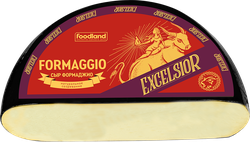 Сыр EXCELSIOR Formaggio с козьим молоком твердый 45% без змж вес до 1кг