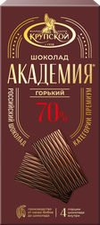 Изображение товара Шоколад горький АКАДЕМИЯ 70%, 88г