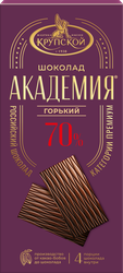 Изображение товара Шоколад горький АКАДЕМИЯ 70%, 88г