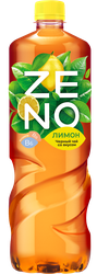 Изображение товара Напиток ZENO Черный чай со вкусом лимона негазированный, 1л