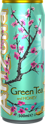 Изображение товара Напиток ARIZONA Зеленый чай с медом негазированный, 0.5л