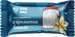 Изображение товара Сырок глазированный ВЫБОР СЕМЬИ Ваниль 16%, без змж, 40г
