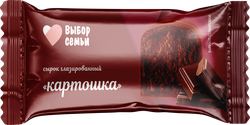 Изображение товара Сырок глазированный ВЫБОР СЕМЬИ Картошка 16%, без змж, 40г