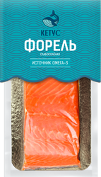 Изображение товара Форель Радужная слабосоленая КЕТУС филе-кусок, 130г