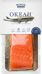 Изображение товара Форель Радужная слабосоленая ОКЕАН филе-кусок, 150г