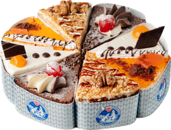 Изображение товара Торт СЕВЕР-МЕТРОПОЛЬ Дегустационный сет на 8 персон, 885г