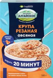 Изображение товара Крупа овсяная ГУДВИЛЛ резаная, 500г