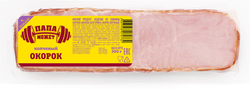 Изображение товара Окорок копчено-вареный ПАПА МОЖЕТ Копченый, 300г