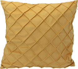 Изображение товара Подушка декоративная HOMECLUB Ромбы 40х40см, оранжевая, Арт. GY013-26