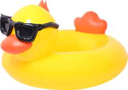 Изображение товара Круг надувной для плавания ACTIWELL Уточка 162,5x146,5см, Арт. 31172