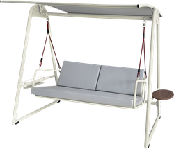 Изображение товара Качели 3-х местные GIARDINO CLUB 205х110х178см, с подставкой, Арт.HS-LT-A