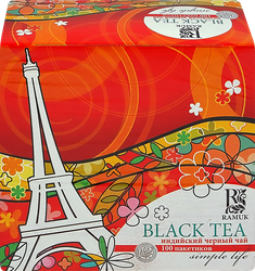 Изображение товара Чай черный RAMUK Байховый индийский однокамерный, 100пак
