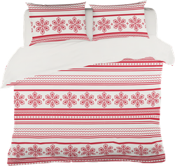 Изображение товара Комплект постельного белья Евро HOMECLUB Christmas Traditions, сатин