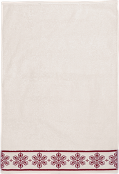 Изображение товара Полотенце махровое HOMECLUB Christmas Traditions 50х70см, белое, Арт. НСCrTr50бел