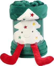 Изображение товара Плед HOMECLUB Christmas Traditions 130х180см, с вышивкой