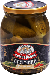 Изображение товара Огурчики маринованные СКАТЕРТЬ-САМОБРАНКА По-Берлински, 680г