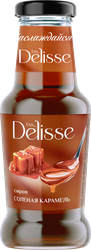 Изображение товара Сироп десертный DELISSE Соленая карамель, со вкусом карамели, 250мл