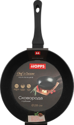 Изображение товара Сковорода HOPPS Chefs Cuisine литая антипригарное покрытие, индукция, 28см, Арт. HC281-CCID