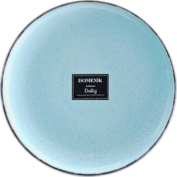 Изображение товара Тарелка обеденная DOMENIK Daily 24см, бирюзовый, керамика, Арт. DMD101