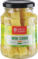 Изображение товара Мини-кукуруза консервированная DOLCE ALBERO 370мл натуральный продукт