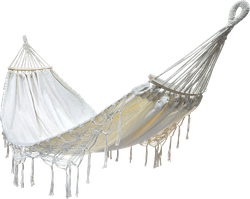 Изображение товара Гамак GIARDINO CLUB 200х140см, с бахромой, Арт. MXY-2505142