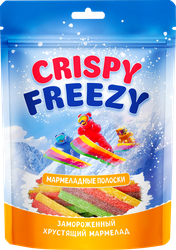 Изображение товара Мармелад жевательный FRESHBOX Crispy Freezy полоски, сублимированный, 85г