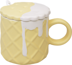 Изображение товара Кружка HOMECLUB Печенька, фарфор, 450мл, Арт. KL8-4