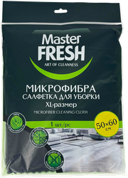 Изображение товара Салфетка для пола MASTER FRESH XL-size, 50x60см, микрофибра, черная