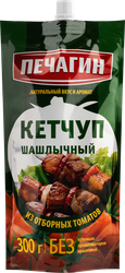 Изображение товара Кетчуп ПЕЧАГИН Шашлычный, 1-я категория, 300г