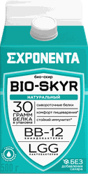 Изображение товара Напиток кисломолочный EXPONENTA BIO-SKYR 3в1 обезжиренный с высоким содержанием белка, без змж, 500г