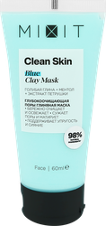 Изображение товара Маска для лица MIXIT глиняная, глубокоочищающая поры, 60мл