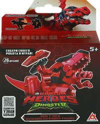 Изображение товара Игрушка DINOSTER Робот-конструктор 11см, в ассортименте