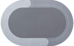 Изображение товара Коврик для ванной NIKLEN 50х80см, прорезиненный