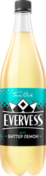 Изображение товара Напиток EVERVESS Тоник Биттер Лемон сильногазированный, 1л