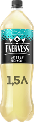 Изображение товара Напиток EVERVESS Тоник Биттер Лемон сильногазированный, 1.5л