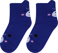 Изображение товара Носки детские INWIN р. 14–22 низкие, с дизайном животные, Арт. 1629, 5пар