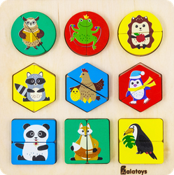 Изображение товара Игрушка развивающая ALATOYS Сортер, 20,5х20,5х0,2см