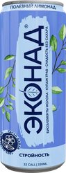 Изображение товара Напиток безалкогольный ЭКОНАД Стройность, на молочной сыворотке с натуральным экстрактом Саган Дайля, 330мл